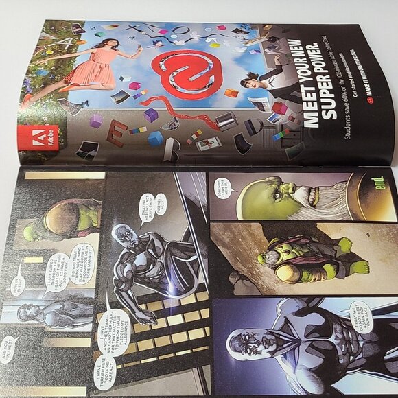 Secret Wars Battleworld #4 Marvel Comics 2015 VF Cover A Silver Surfer Galactus - Picture 7 of 16